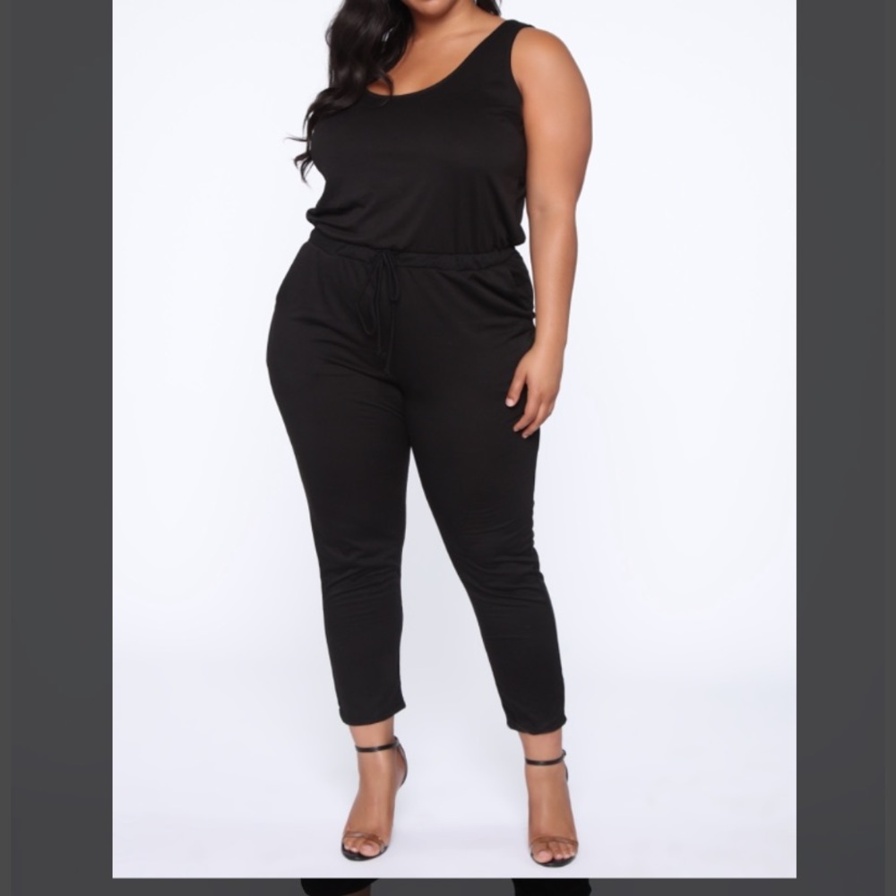 Black jumpsuit